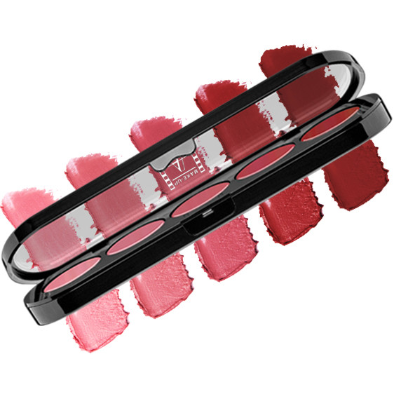 22-5-lipsticks-palette.jpg Make-Up Atelier Paris. Lipsticks Palette - 22 Petal Matt. Палитра за устни - Image 1