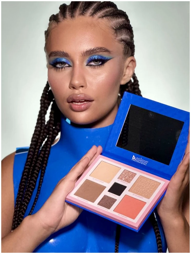 Контурираща палитра за лице и очи Secret weapon, 7DAYS B.COLOUR PROFESSIONAL CAPSULE - Image 4