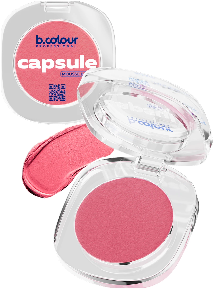 PINK GALAXSY Руж за лице мус, 7DAYS B.COLOUR PROFESSIONAL CAPSULE - Image 1