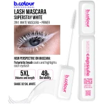 Бяла спирала за мигли за супер обем 5XL, 7DAYS B.COLOUR PROFESSIONAL CAPSULE - Image 2