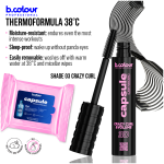 Черна спирала за мигли 03 CRAZY CURL, 7DAYS B.COLOUR PROFESSIONAL CAPSULE - Image 2