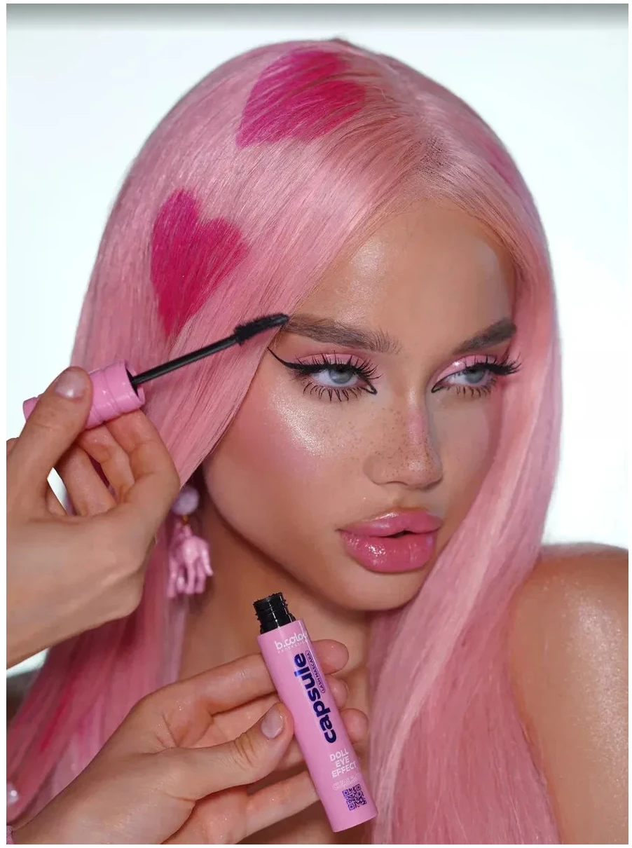 Черна спирала за мигли 05 DOLL EYE, 7DAYS B.COLOUR PROFESSIONAL CAPSULE - Image 4