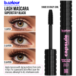 Черна спирала за мигли 03 CRAZY CURL, 7DAYS B.COLOUR PROFESSIONAL CAPSULE - Image 12