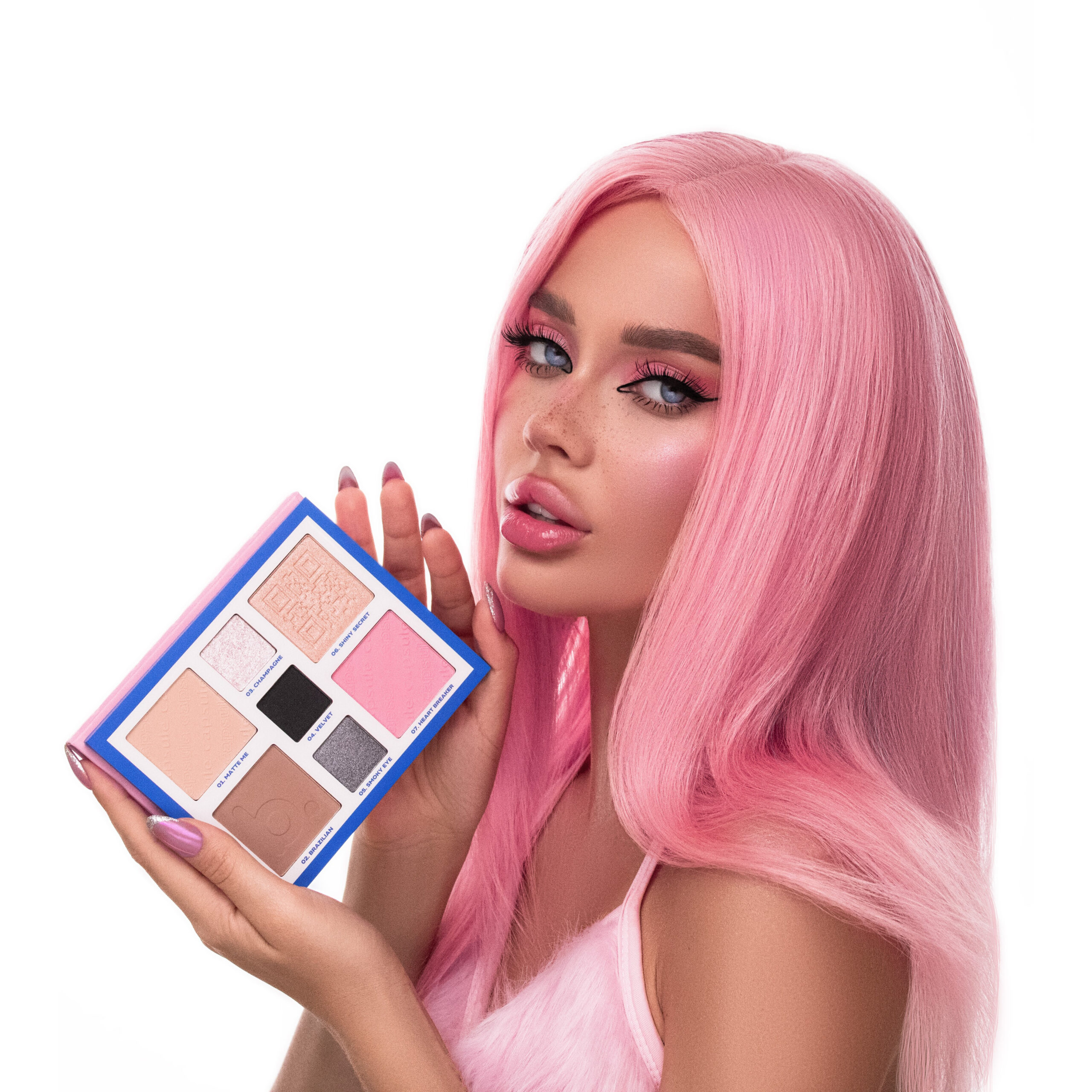 Контурираща палитра за лице и очи SUPER POWDER, 7DAYS B.COLOUR PROFESSIONAL CAPSULE - Image 5